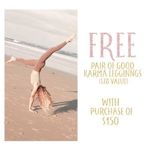 FREE FREE FREE Free People High Rise Good Karma Leggings